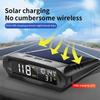ELING Multi-function Display GPS Speedometer with Fatigue Driving Reminder Overspeed Alarm Time Altitude Solar Charging Boat RV