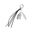 Feather Tassel Keychain With Glittery Faux Feather Ornament For Bags Backpacks Jewelry Accessories Elegant Gift Idea