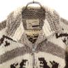 COWICHAN INDIAN 90s Old Cowichan Jacket Gray Knit Men's Used