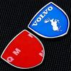 2 Stück Metall Auto Schild Logo Seitenkarosserie Heck Kofferraum Aufkleber Für Volvo AWD V50 S60 XC60 S40 XC40 XC90 V60 S80 S90 V90 V70 T6 T8