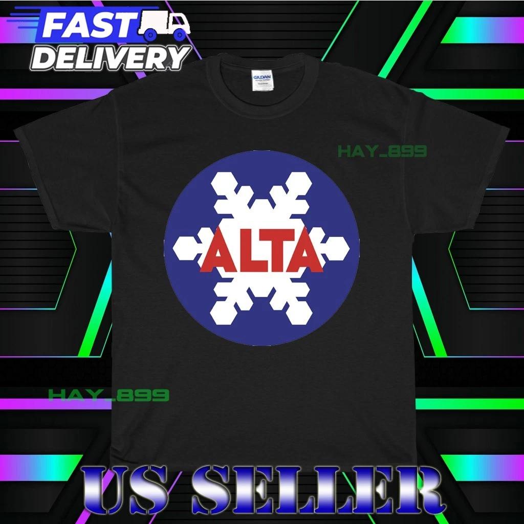 NEW SHIRT ALTA SKI RESORT LOGO T-Shirt FUNNY AMERICAN USA UNISEX SIZE S-5XL