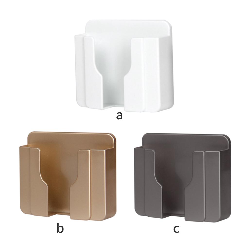 Phone Wall Holder Mobile Phone Wall Mounted Charging Stand Shelf Bedside