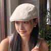 American Retro Forward Hat Big Head Circumference Showing Face Small French Beret Hat Women'S Spring And Summer Painter Hat
