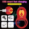 APP Wireless Remote 3 IN 1 Rose Vibrating Cock Ring Delay Ejaculation Clit Stimulator G Spot Silicone Adult Sex Toy for Couples