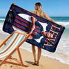 Robert Lewandowski Fc Bayern Munich Beach Towel Portable For Travel Outdoor Camping Seaside Outdoor Pool Towel Quickdrying Swim Towel