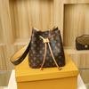 Bag Women's New Trendy Autumn and Winter Niche Design High-end Retro Bucket Messenger Bag