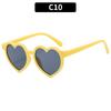 Fashion Heart Shaped Children Sunglasses Classic Cute Summer Sunglasses Girls Boys Sun Glasses UV400 Eyewear Baby Shade Glasses