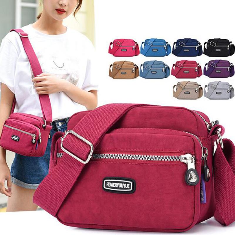 2023 décontracté Designer Femmes Sac À Bandoulière En Nylon Femme Sac À Main Sac À Bandoulière Étanche Filles Sacs de Messager Bandoulière Femmes Petit