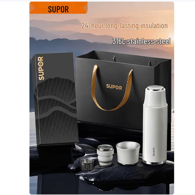 SUPOR Leisure Master 316L Stainless Steel Thermos Cup 600ml