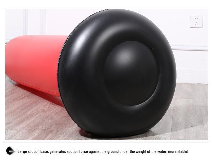 Inflatable Fitness Boxing Pillar Stress Relief Toy, PVC Thick 1.6m Tumbler for Adults