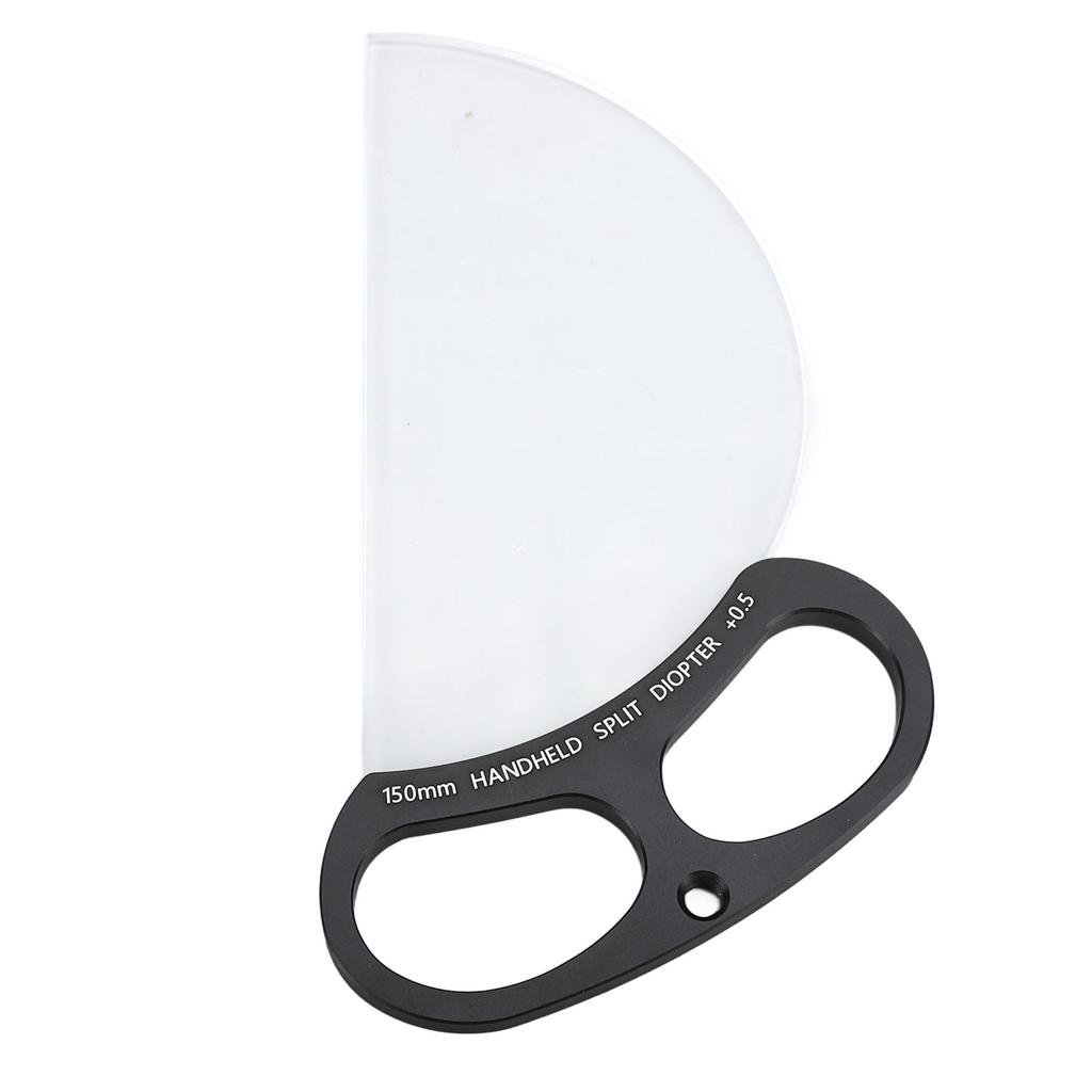 150mm Handheld 1 2 Split Diopter Filter Lens Special Effects Filter Film Prism Filter Accessories