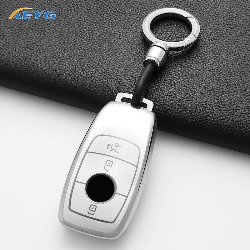 Tpu Car Reomte Key Cover Case Shell For Mercedes Benz A C E S G Class Glc Cle Cla W177 W205 W213 W222 X167 Amg Auto Accessories