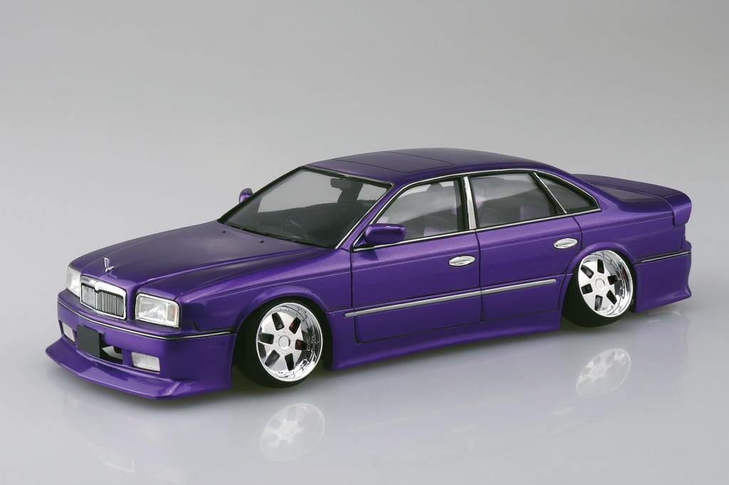 Aoshima Bunka Kyozaisha The Tuned Car Series Nissan Insurance G50 President Plastikmodell 1/24 Nr.84 '89