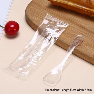 ZISIZ Einzeln verpackter Einweg-Plastiklöffel