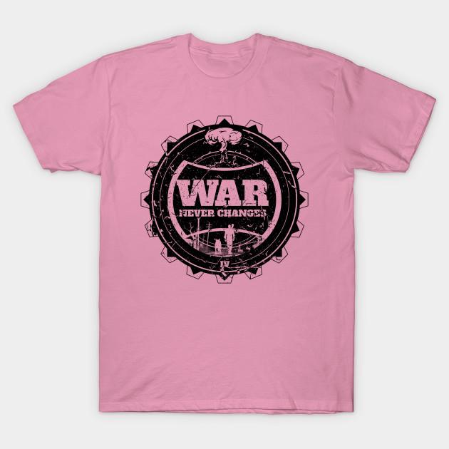 T Shirt Women War Never Changes Black Harajuku Print Kawaii Tshirt Summer Short Sleeve Female T-Shirt Top Tee