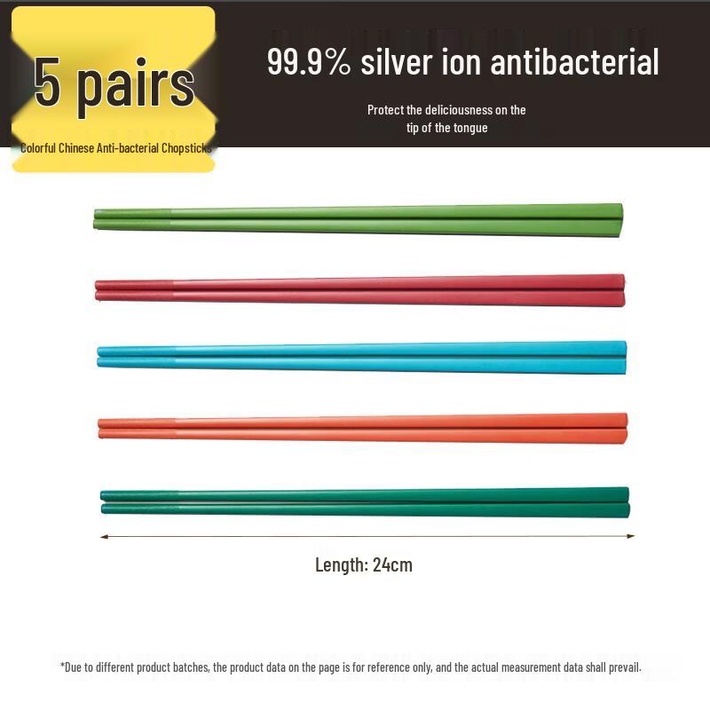 COOKER KING Antibacterial Alloy Chopsticks