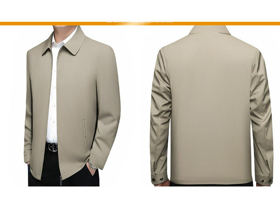 Men's Woodpecker Jacket: Lightweight, High-End Spring/Autumn Outerwear for Middle-Aged Executives (2025 New)