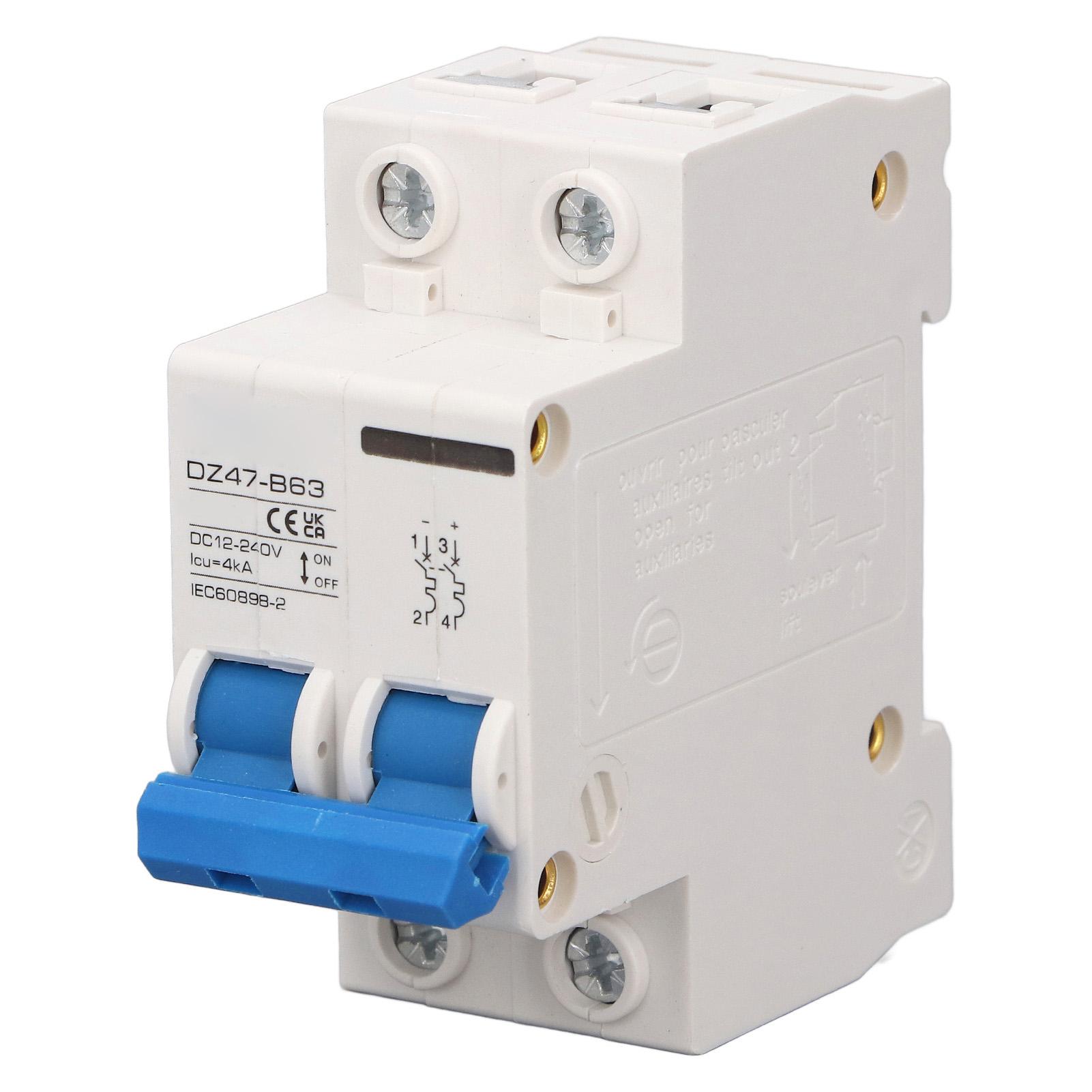 Sonoff 2 2P Photovoltaic Dc Circuit Breaker High Sensitivity Overload Protection Switch Dc12‑240V 4Ka 32A