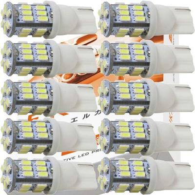 Eruka MU-100-10S T10 T16 Dual Use LED White Explosive Light Wedge Bulb, Boasting 3014