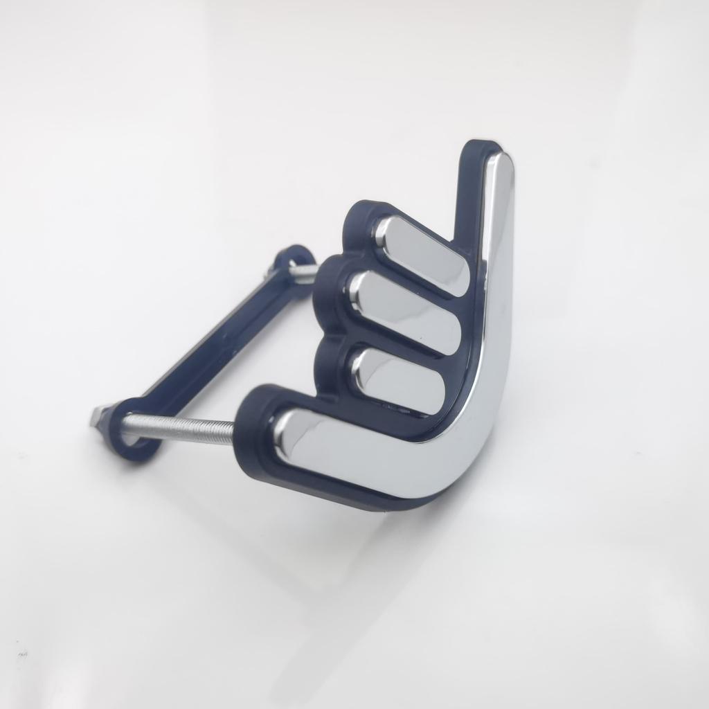 1Set ABS Gesture Shape Car Front Grille Decorative Emblem Badge for Auto Grille Accessories