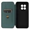 For OnePlus Ace 5 Pro 5G Case Carbon Fiber Texture Drop-Proof PU Leather Phone Cover