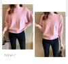 2021 Japan Korea Batwing Sleeve Women's Knitwear: Autumn/Winter Long Sleeve Loose Pullover Sweater