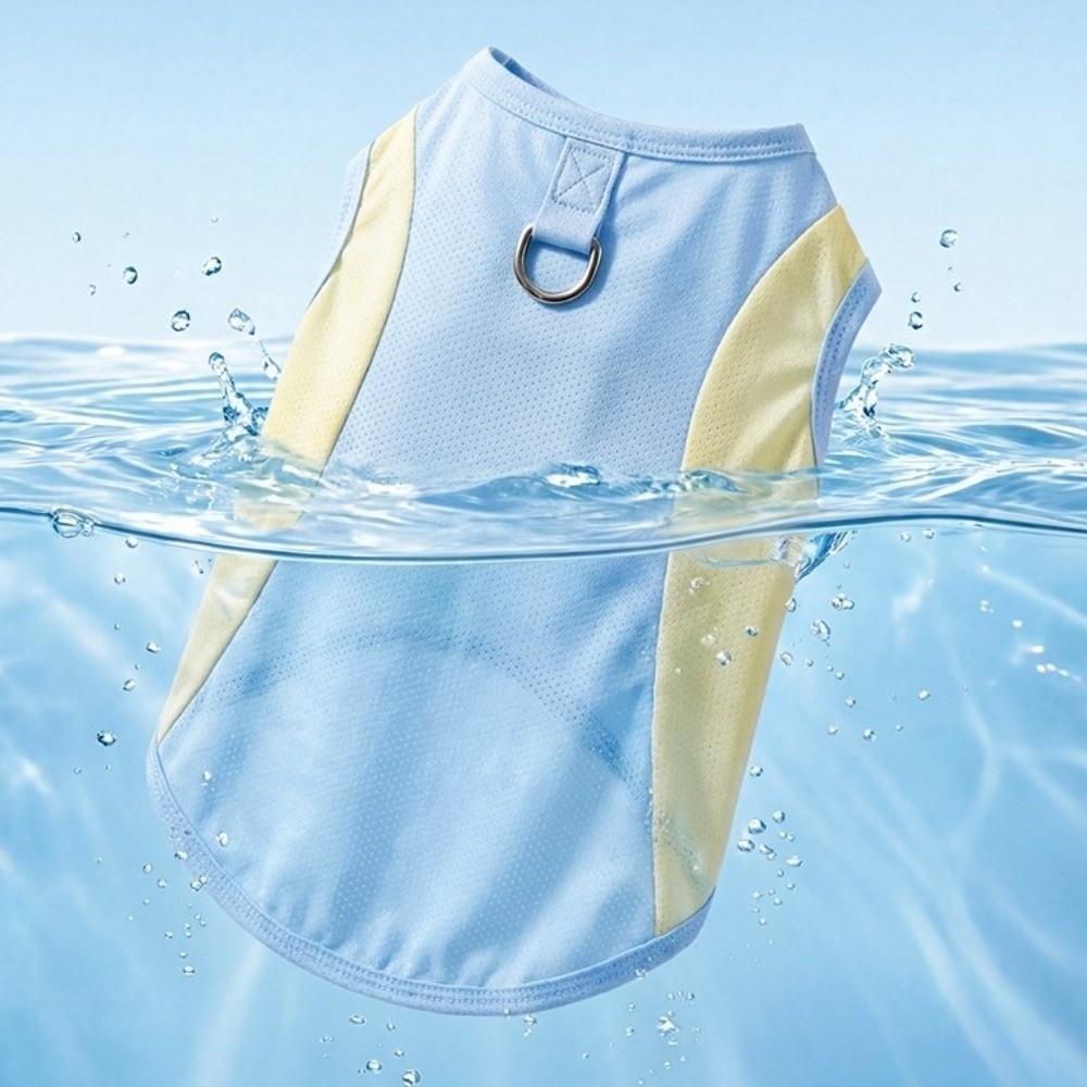 Comfortable Pet Tank Top Lightweight Pet Summer Clothes Fashion Pet Cooling T-shirts  Hiking