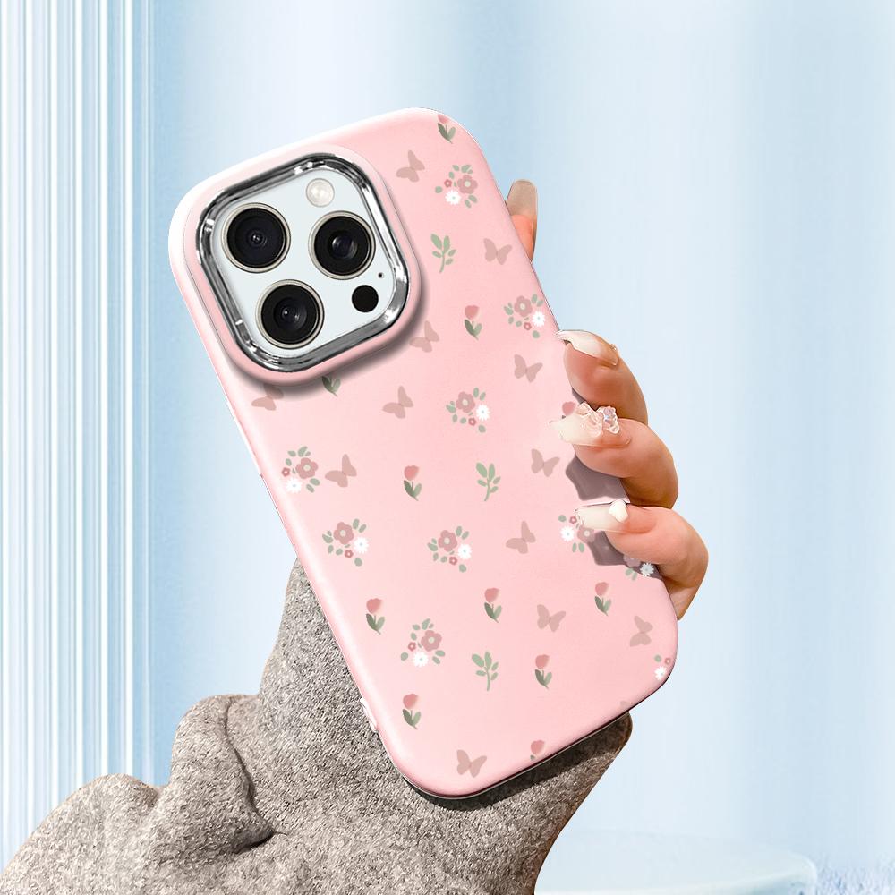 Solid Color Silver Edge Lens Fatty Casing Soft TPU Liquid Silicone Cover Shockproof Phone Case for Huawei Honor iPhone Infinix Tecno Vivo