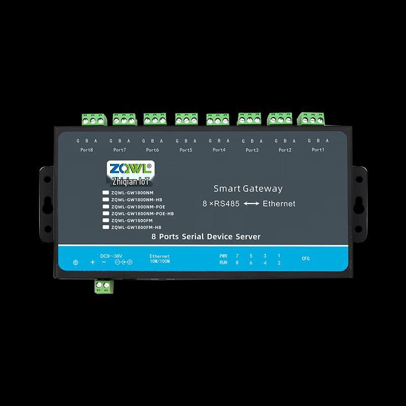 Smart Embedded IoT RS485 to Ethernet Modbus Gateway