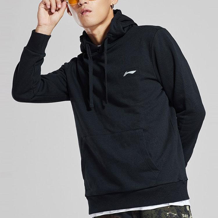 Li Ning Sweatshirts Men's Hooded Moderate Regular AWDQB27-1