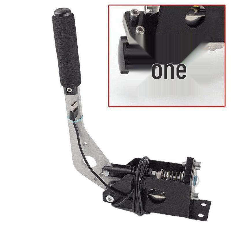 Cross-Border USB SIM Handbrake for PC Racing Games: Compatible with G25, G27, G29, T500, Fanatec, and Dirt Rally