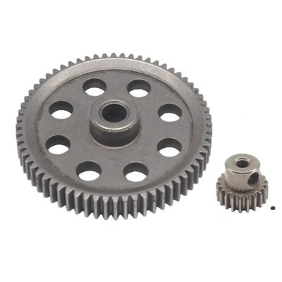 1: 10 Electric Vehicle Universal Motor Pinion Steel Gear for HSP 94123 94111 94107 94170 RC Model Car