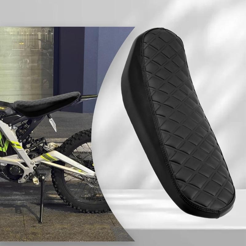 Quilted Motorcycle Seat Cushion, Complete Replacement with Stitched Edge for X160 X260 Daily Commuting, Recreation, and Custom Bike Builds