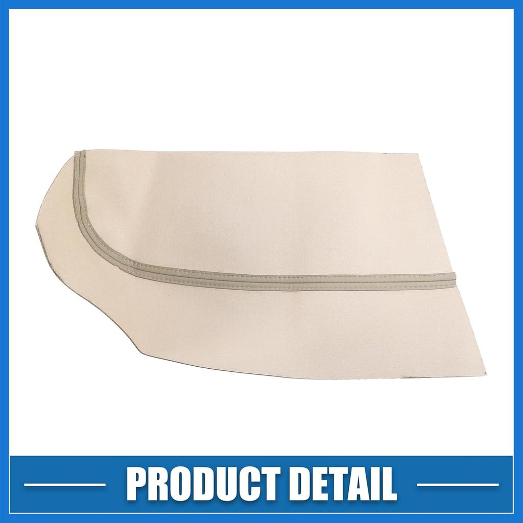 Car Rear Door Panel Armrest Cover Interior Door Trims for Honda Pilot 2009-2015 Beige 1 Pair Auto Accessories