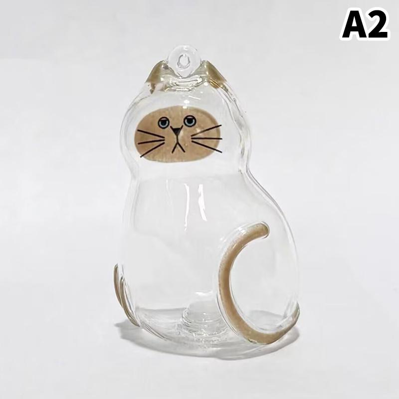 

Мемориальный контейнер для хранения кошачьей шерсти, брелок в форме кошки, портативная кукла ручной работы, DIY брелоки, аксессуары