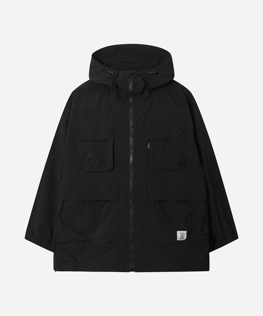 Dod Utility Hooded Jacket (Black)