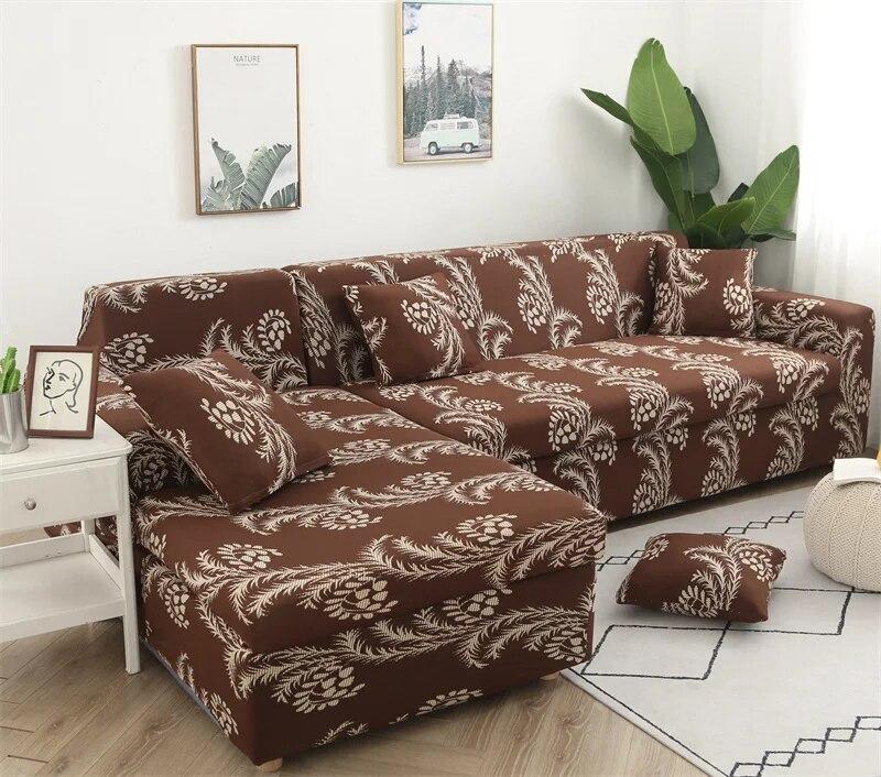 Elastic Sofa Cover for Living Room Couch Cover Chair Sectional Sofa Needs Order 2PCS Sofa Covers If It Is Chaise Longue L-shape