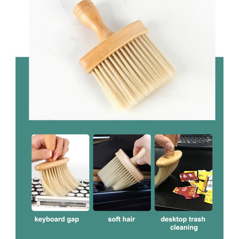 Keyboard Cleaning Brush Soft Hair Multifunctional Computer Keyboard Dust Removal Brush Screen Corner