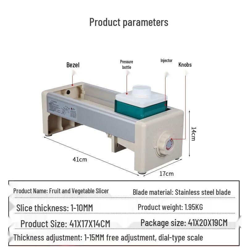 Commercial Stainless Steel Manual Fruit Slicer