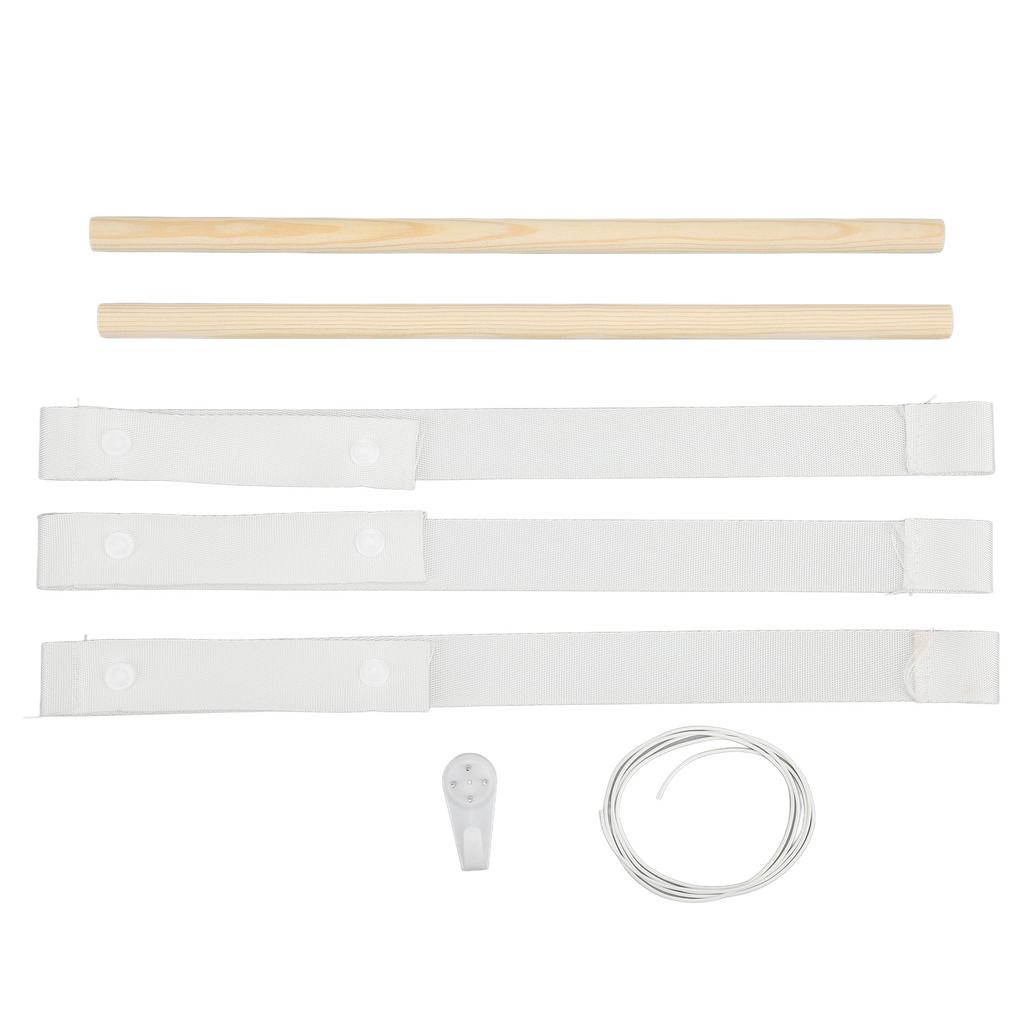 Dřevěný držák na mašle Dub Polyester Jednoduchý styl Pevný Odolný Široce používaný Držák na mašle do vlasů pro