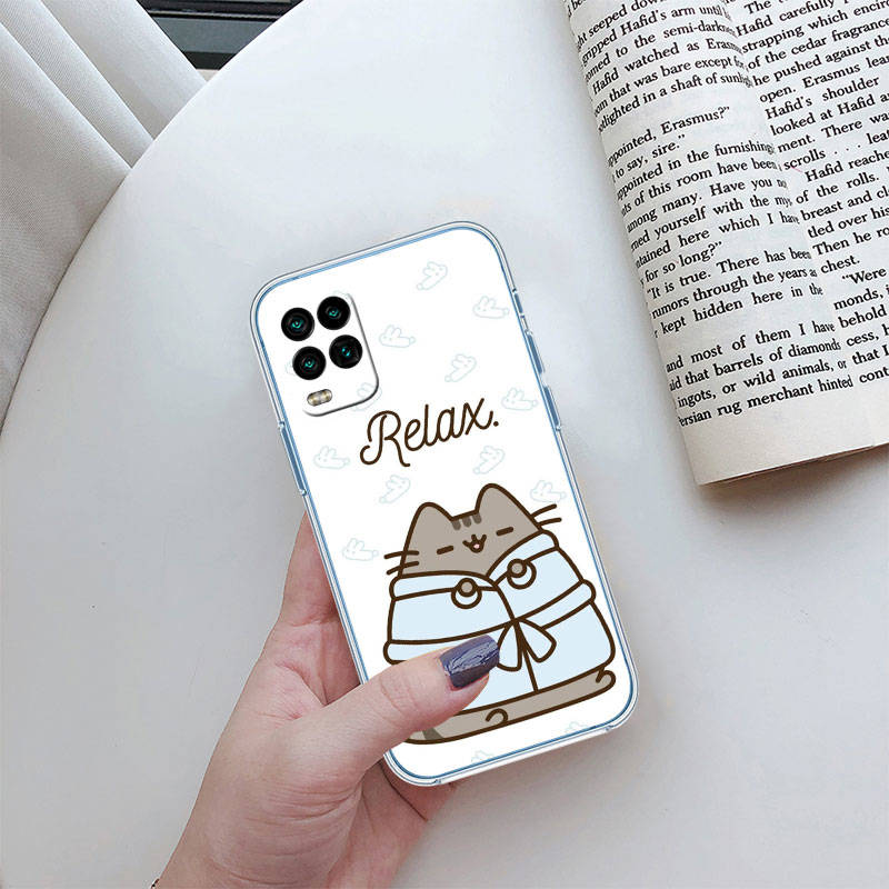 JO46 Pouzdro na telefon Pusheens Cat pro Motorola G34 G32 G31 G14 G84 G62 E32 G24 G72 G71 G73 G85 G200 G60S G60 G52 G51 G50 G42 G41 G32 G30