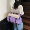 Large Capacity Travel Duffel Bag with Multiple Pockets Foldable Design Casual Weekend Carry On Bag