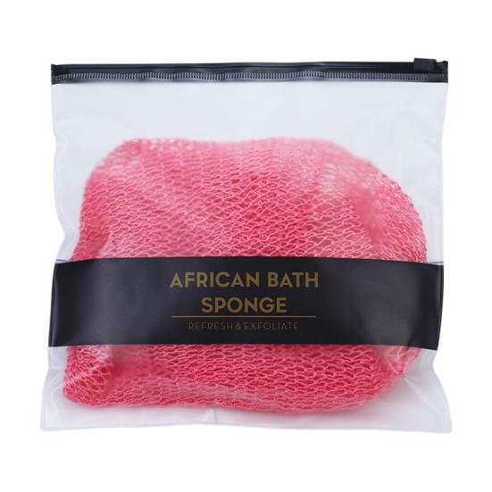 African Shower Net Exfoliating Sponge with Knots Body Scrubber Body Scrub Quick Drying Hygienic Shower Bathing Net