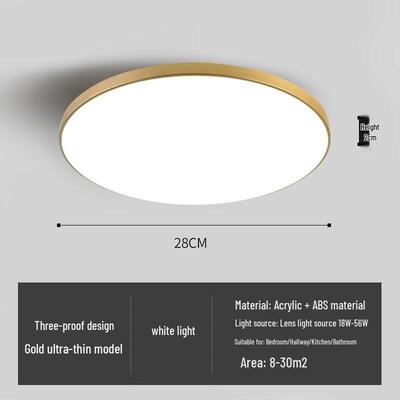 Plafonnier LED Minimaliste Ultra-fin UOSULED