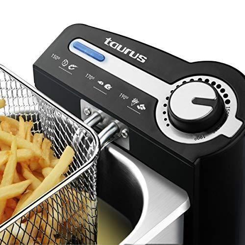 Friteuse - taurus - 973958000 - gris - facile à utiliser - petit electroménager