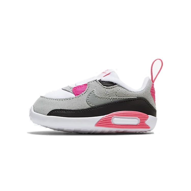 

Nike Детские кроссовки Air Max 90 Crib Rose Pink White Particle-Grey Light-Smoke-Grey CI0424-104