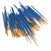 50Pcs Paint Brush Set Nylon Bristles Multiple Models Strong Adsorption Art Paint Brush Set for Watercolor Oil Painting