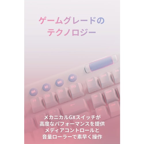 Tastatură de gaming Logitech G Colecția Aurora Tenkeyless G715 Wireless LIGHTSPEED Conexiune Bluetooth Compatibilă Tastatură mecanică liniară Cloud Palm