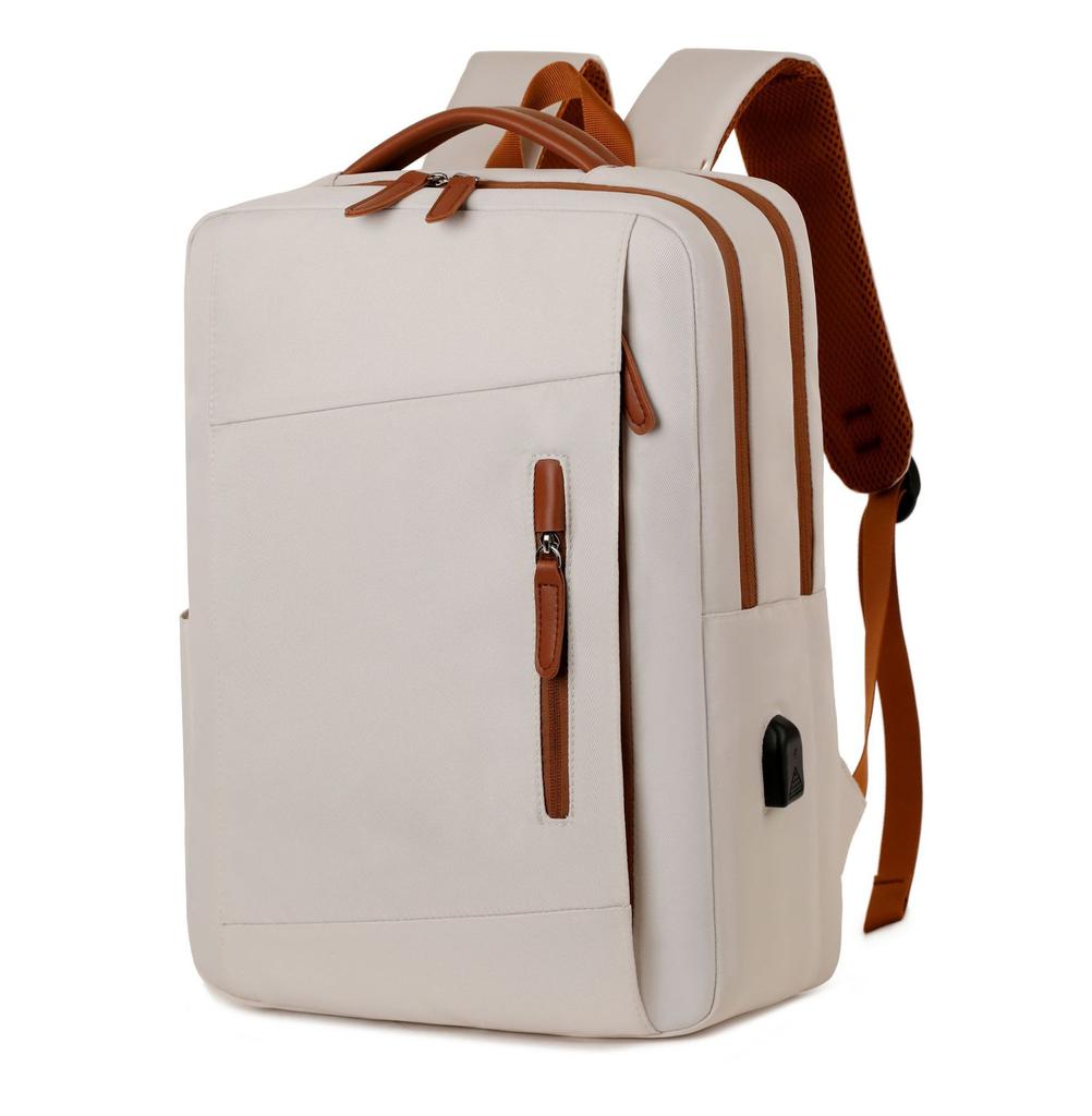 Schoolbag Business Commuter Backpack Large Capacity Multifunctional Computer Bag Simple Casual Computer Backpack Backpack