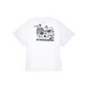 Converse City Tour T Shirts Unisex White Crew Neck Moderate Straight Fit 10026155-A03